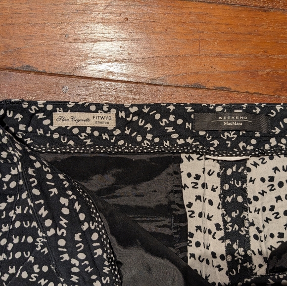 Weekend Max Mara - Slim Cigarette Pants - Picture 3 of 4